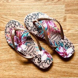 havaianas Rose Gold NWOT
